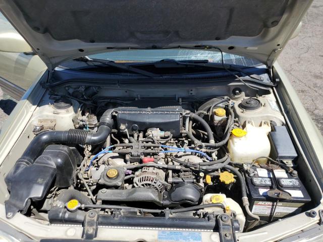 JF1SF65542H713878 - 2002 SUBARU FORESTER S GOLD photo 11