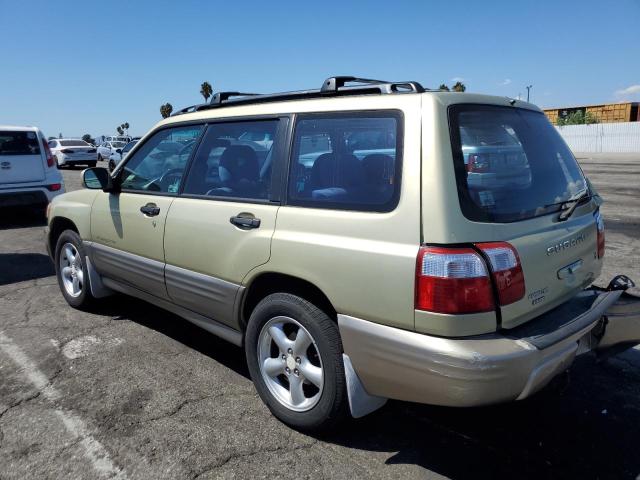 JF1SF65542H713878 - 2002 SUBARU FORESTER S GOLD photo 2