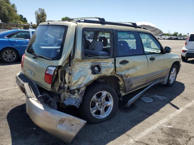 JF1SF65542H713878 - 2002 SUBARU FORESTER S GOLD photo 3