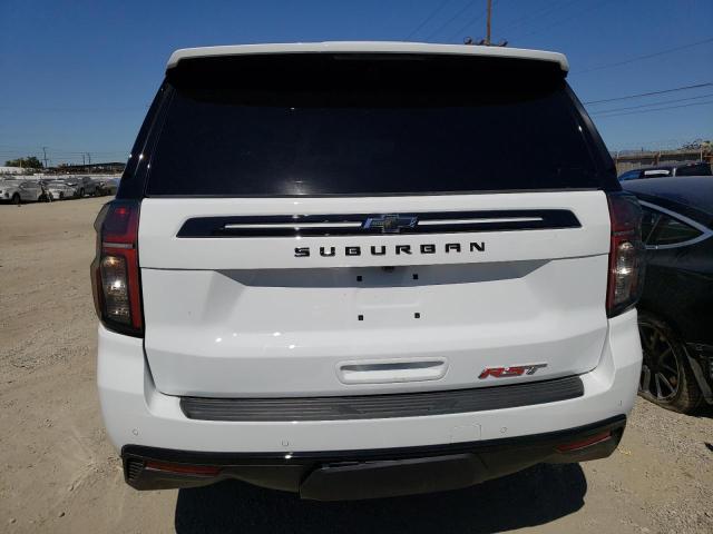 1GNSKEKD6PR326382 - 2023 CHEVROLET SUBURBAN K1500 RST WHITE photo 6