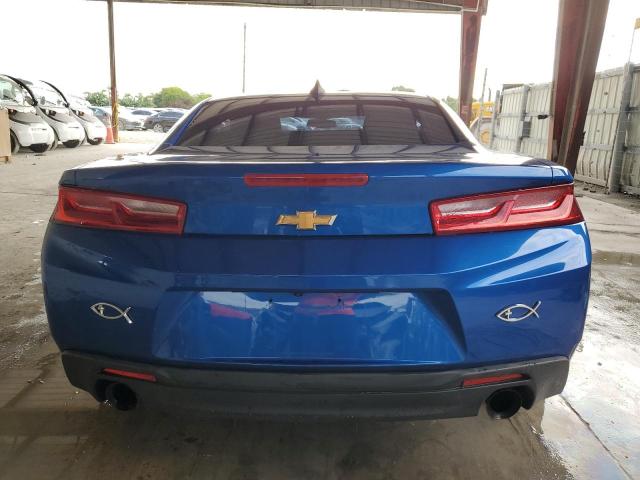 1G1FB1RS1H0178602 - 2017 CHEVROLET CAMARO LT BLUE photo 6