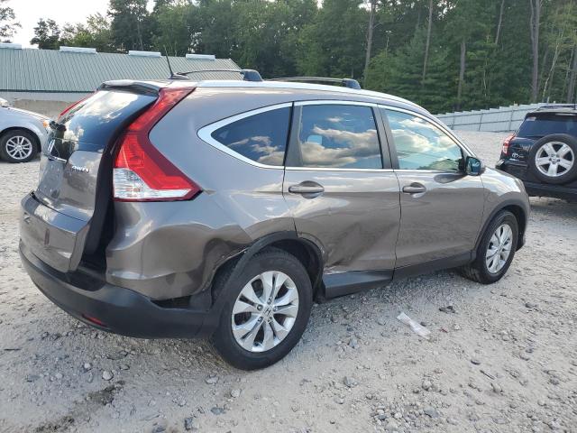 5J6RM4H72DL021905 - 2013 HONDA CR-V EXL BROWN photo 3