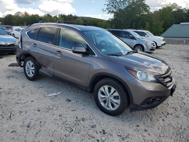 5J6RM4H72DL021905 - 2013 HONDA CR-V EXL BROWN photo 4