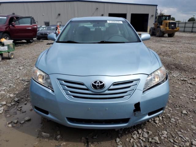 4T4BE46K59R096807 - 2009 TOYOTA CAMRY BASE أزرق صورة 5