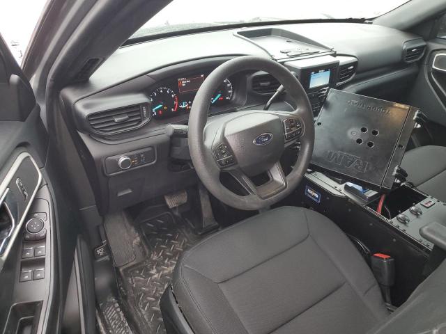 1FM5K8AB1NGB47761 - 2022 FORD EXPLORER POLICE INTERCEPTOR Gümüş fotoğraf 8