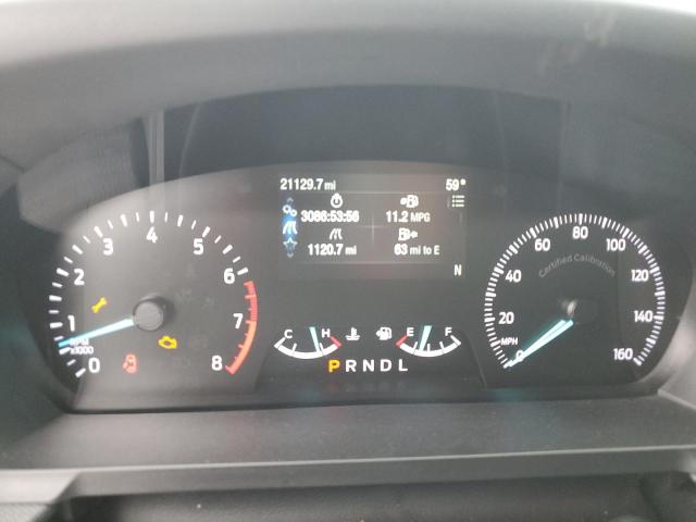 1FM5K8AB1NGB47761 - 2022 FORD EXPLORER POLICE INTERCEPTOR Gümüş fotoğraf 9