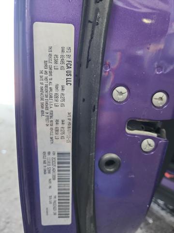 2C3CDZFJ4GH118990 - 2016 DODGE CHALLENGER R/T SCAT PACK PURPLE photo 12