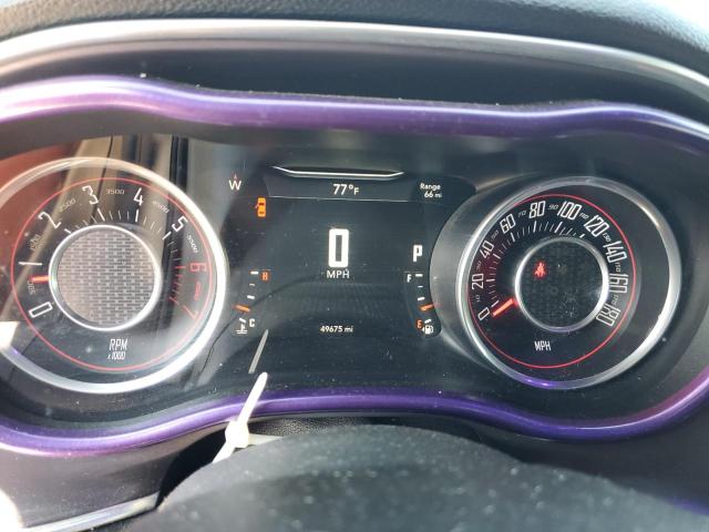 2C3CDZFJ4GH118990 - 2016 DODGE CHALLENGER R/T SCAT PACK PURPLE photo 9