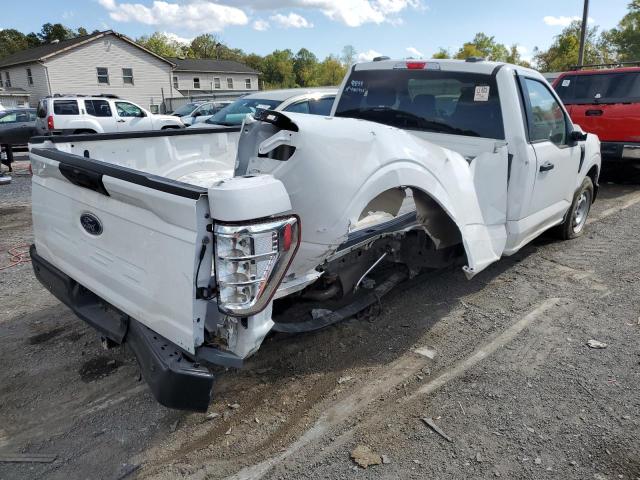 1FTMF1CB0NKD90418 - 2022 FORD F150 WHITE photo 3