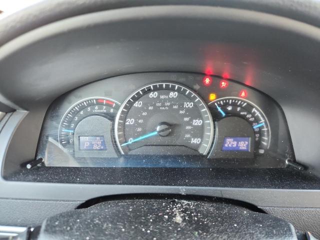 4T4BF1FK9CR214036 - 2012 TOYOTA CAMRY BASE BLACK photo 9