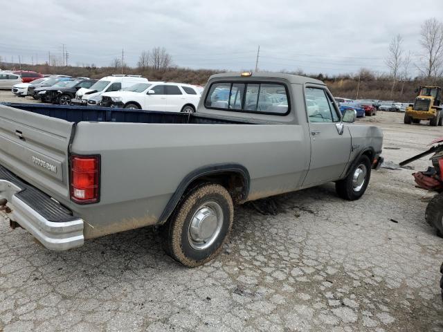 1B7JE26Z0MS246662 - 1991 DODGE D-SERIES D200 GRAY photo 3