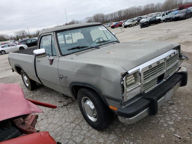 1B7JE26Z0MS246662 - 1991 DODGE D-SERIES D200 GRAY photo 4