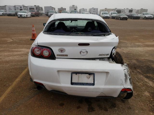 JM1FE17M490402286 - 2009 MAZDA RX8 WHITE photo 6