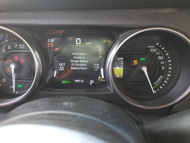 1C4JJXP64NW119680 - 2022 JEEP WRANGLER U SAHARA 4XE BLACK photo 9