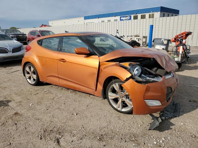 KMHTC6AD4DU176259 - 2013 HYUNDAI VELOSTER ORANGE photo 4