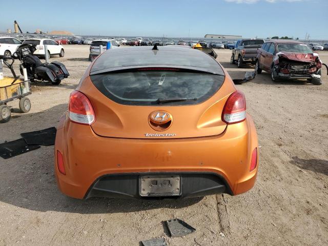 KMHTC6AD4DU176259 - 2013 HYUNDAI VELOSTER ORANGE photo 6