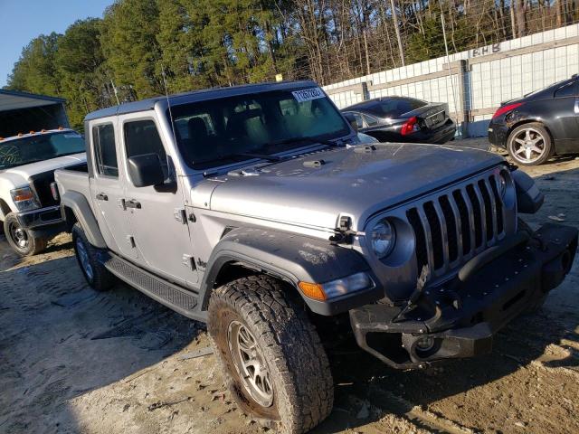 1C6JJTAGXLL168964 - 2020 JEEP GLADIATOR SPORT SILVER photo 4