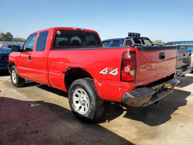 1GCEK19B97Z104535 - 2007 CHEVROLET SILVERADO K1500 CLASSIC RED photo 2