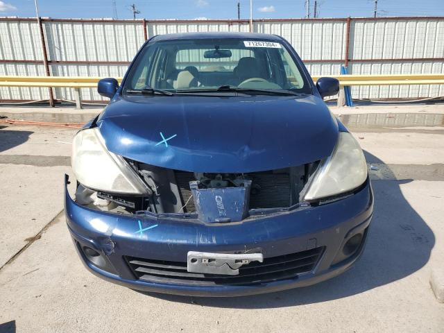 3N1BC11E39L474494 - 2009 NISSAN VERSA S BLUE photo 5