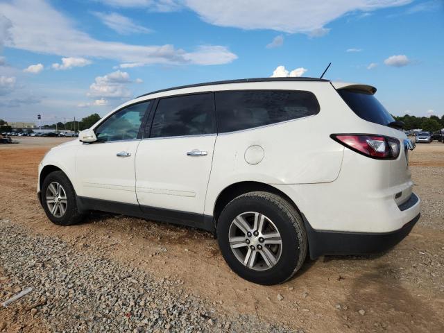 1GNKRGKD9FJ195436 - 2015 CHEVROLET TRAVERSE LT WHITE photo 2