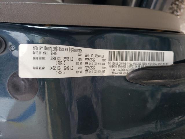 1J4GR48K36C116859 - 2006 JEEP GRAND CHER LAREDO 绿色 照片 12