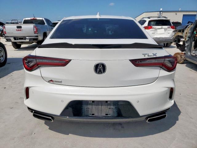 19UUB5F50MA014459 - 2021 ACURA TLX TECH A WHITE photo 6
