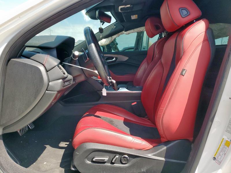 19UUB5F50MA014459 - 2021 ACURA TLX TECH A WHITE photo 7