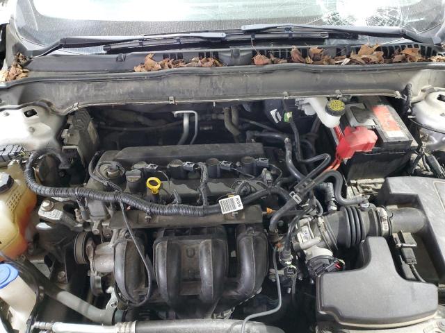 3FA6P0H77JR106069 - 2018 FORD FUSION SE SILVER photo 11