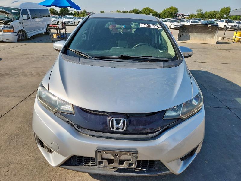 JHMGK5H55GX013803 - 2016 HONDA FIT LX SILVER photo 5