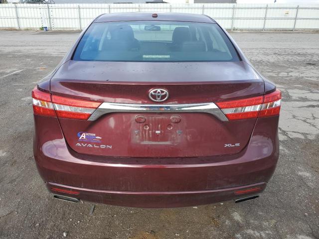 4T1BK1EB1FU168682 - 2015 TOYOTA AVALON XLE MAROON photo 6