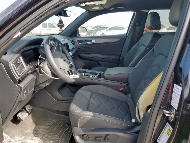 1V2LE2CA4RC214126 - 2024 VOLKSWAGEN ATLAS CROS SE Noir photo 7