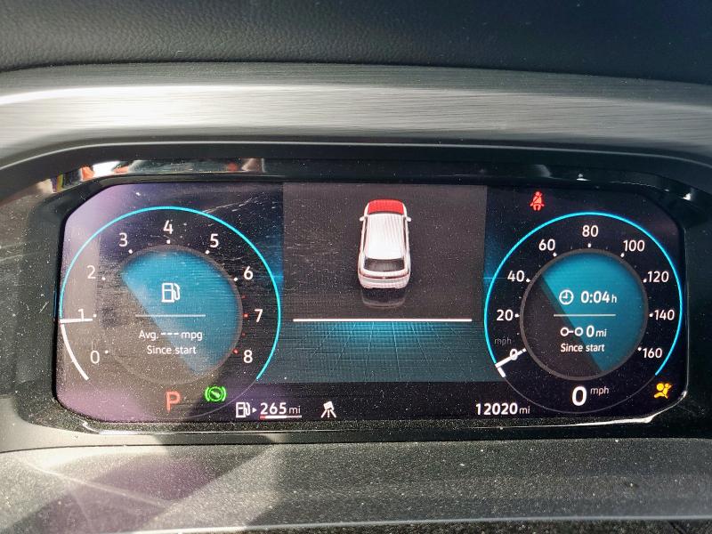 1V2LE2CA4RC214126 - 2024 VOLKSWAGEN ATLAS CROS SE Noir photo 9