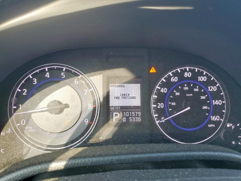 JN1CV6EK9BM213622 - 2011 INFINITI G37 BASE SILVER photo 9