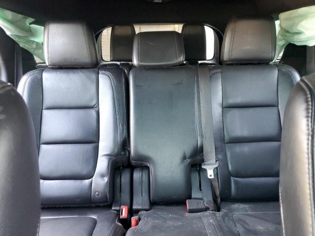 1FMHK8D80CGA74683 - 2012 FORD EXPLORER XLT BLACK photo 10