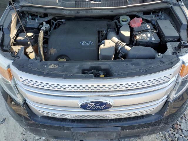 1FMHK8D80CGA74683 - 2012 FORD EXPLORER XLT BLACK photo 12