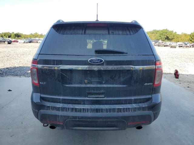 1FMHK8D80CGA74683 - 2012 FORD EXPLORER XLT BLACK photo 6