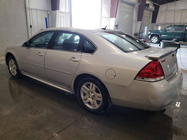 2G1WB5E32D1198099 - 2013 CHEVROLET IMPALA LT SILVER photo 2