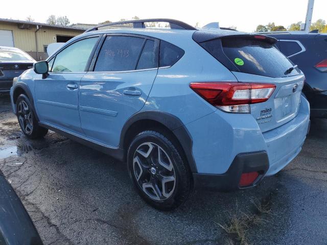 JF2GTAMC5JH322976 - 2018 SUBARU CROSSTREK LIMITED BLUE photo 2