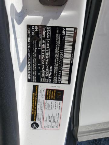 4JGFB4KB3LA008341 - 2020 MERCEDES-BENZ GLE 350 4MATIC WHITE photo 14