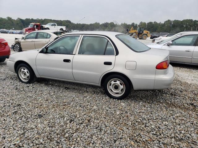 1NXBR12E2YZ348332 - 2000 TOYOTA COROLLA VE SILVER photo 2