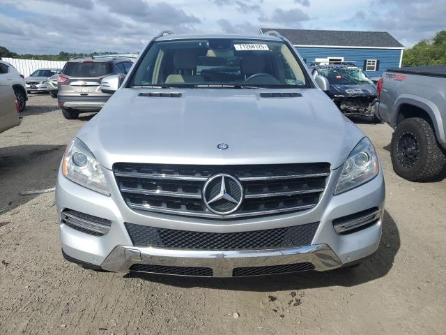 4JGDA5HB5DA162526 - 2013 MERCEDES-BENZ ML 350 4MATIC SILVER photo 5