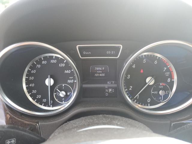 4JGDA5HB5DA162526 - 2013 MERCEDES-BENZ ML 350 4MATIC SILVER photo 9