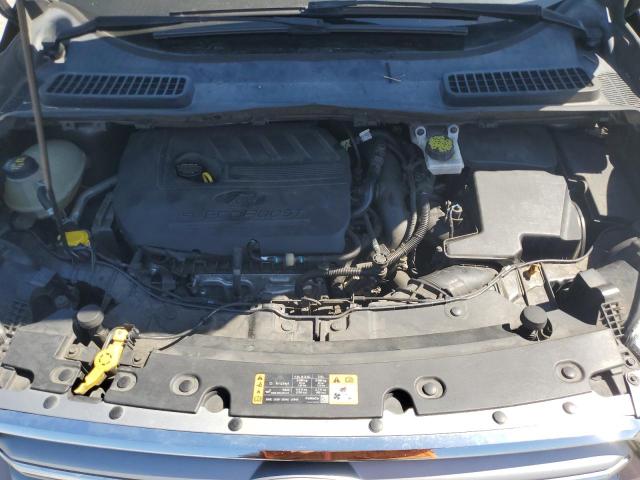 1FMCU9GD0JUA10791 - 2018 FORD ESCAPE SE ნაცრისფერი ფოტო 12