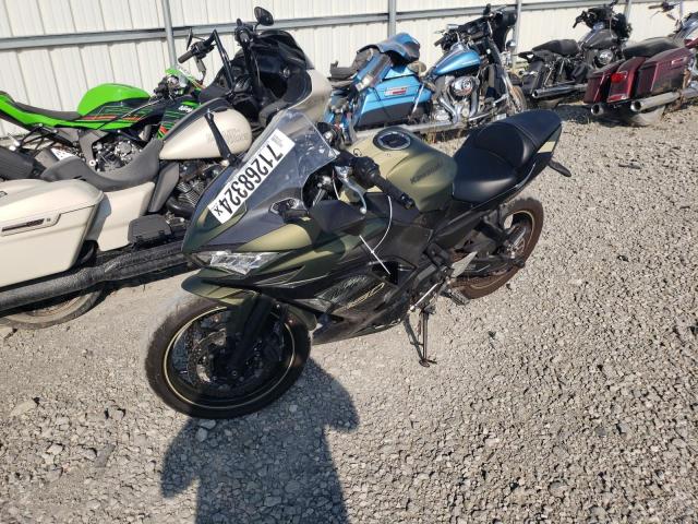 ML5EXER13RDAB9411 - 2024 KAWASAKI EX650 R Жасыл фото 2