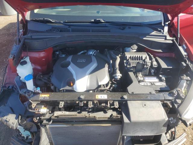 5XYZU3LA9DG074650 - 2013 HYUNDAI SANTA FE S წითელი ფოტო 12