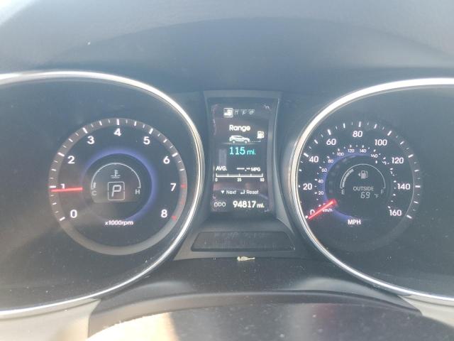 5XYZU3LA9DG074650 - 2013 HYUNDAI SANTA FE S წითელი ფოტო 9