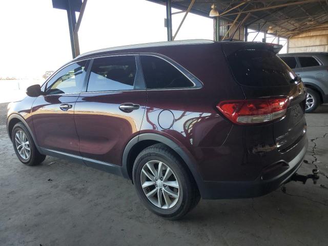 5XYPG4A3XHG288724 - 2017 KIA SORENTO LX BURGUNDY photo 2