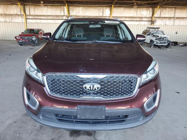 5XYPG4A3XHG288724 - 2017 KIA SORENTO LX BURGUNDY photo 5