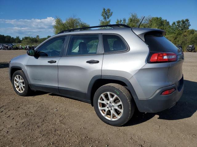 1C4PJLAB2FW711475 - 2015 JEEP CHEROKEE SPORT SILVER photo 2