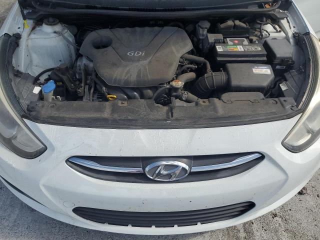 KMHCT4AE8FU885700 - 2015 HYUNDAI ACCENT GLS WHITE photo 11